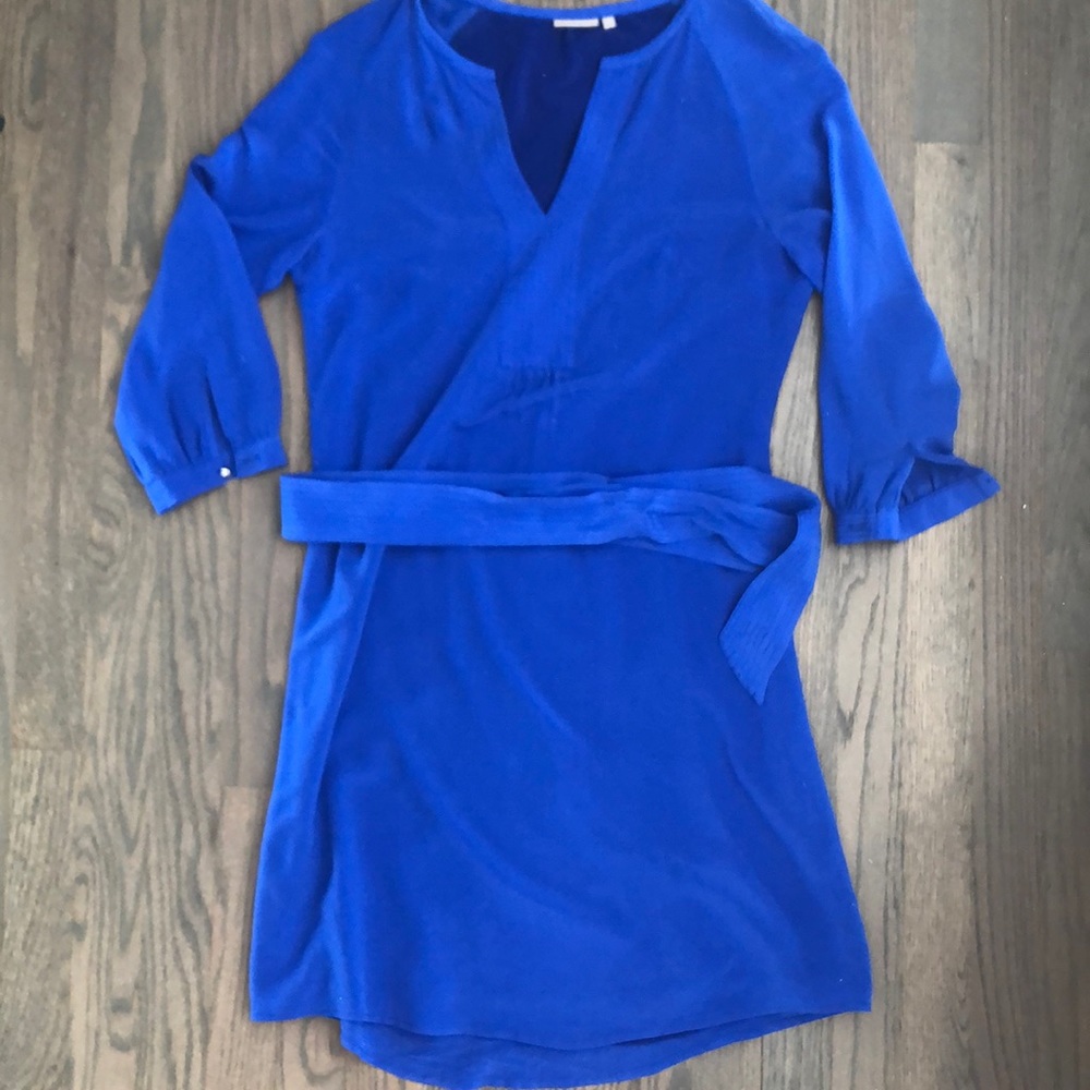 Ellie Kai Silk 3/4 Sleeve Dress